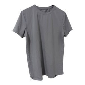 YoungLA Men's Gray long fitted T-Shirt size L